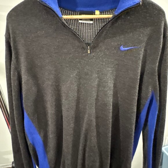 Nike Men's Golf Knit Pullover 1/4 Zip - Picture 1 of 3